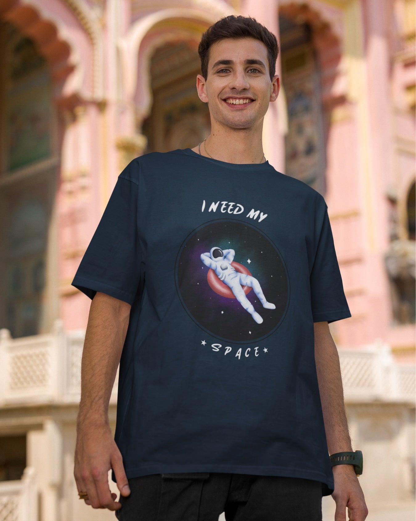 I NEED MY SPACE Unisex Oversized Classic T-Shirt